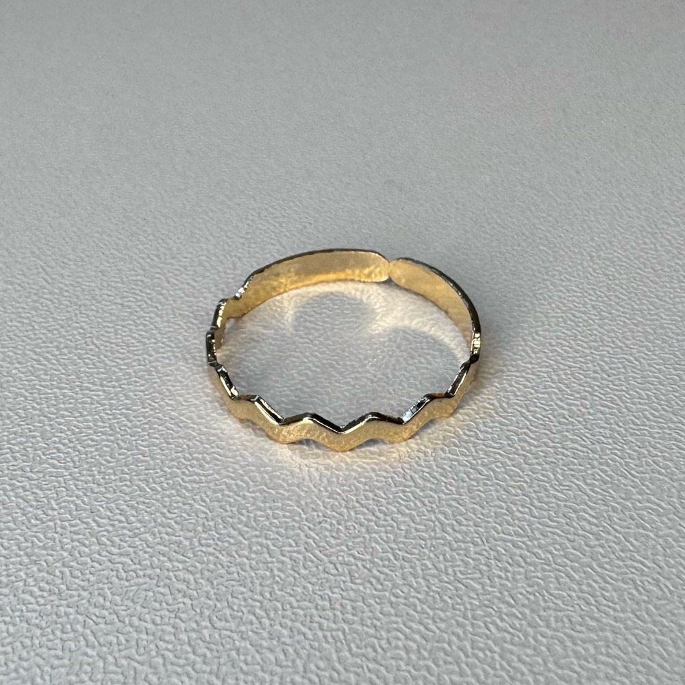 6pc Gold Rings Set - Picture 3 of 8